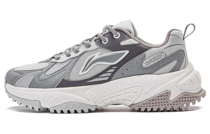 Li-Ning (WMNS) Li-Ning Qixing 2.0 'Grey White' AGCT312-3 outlook