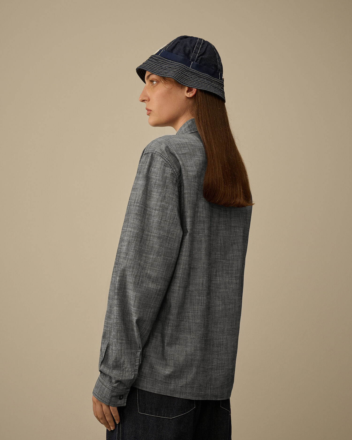Chambray Longsleeve Shirt - 7