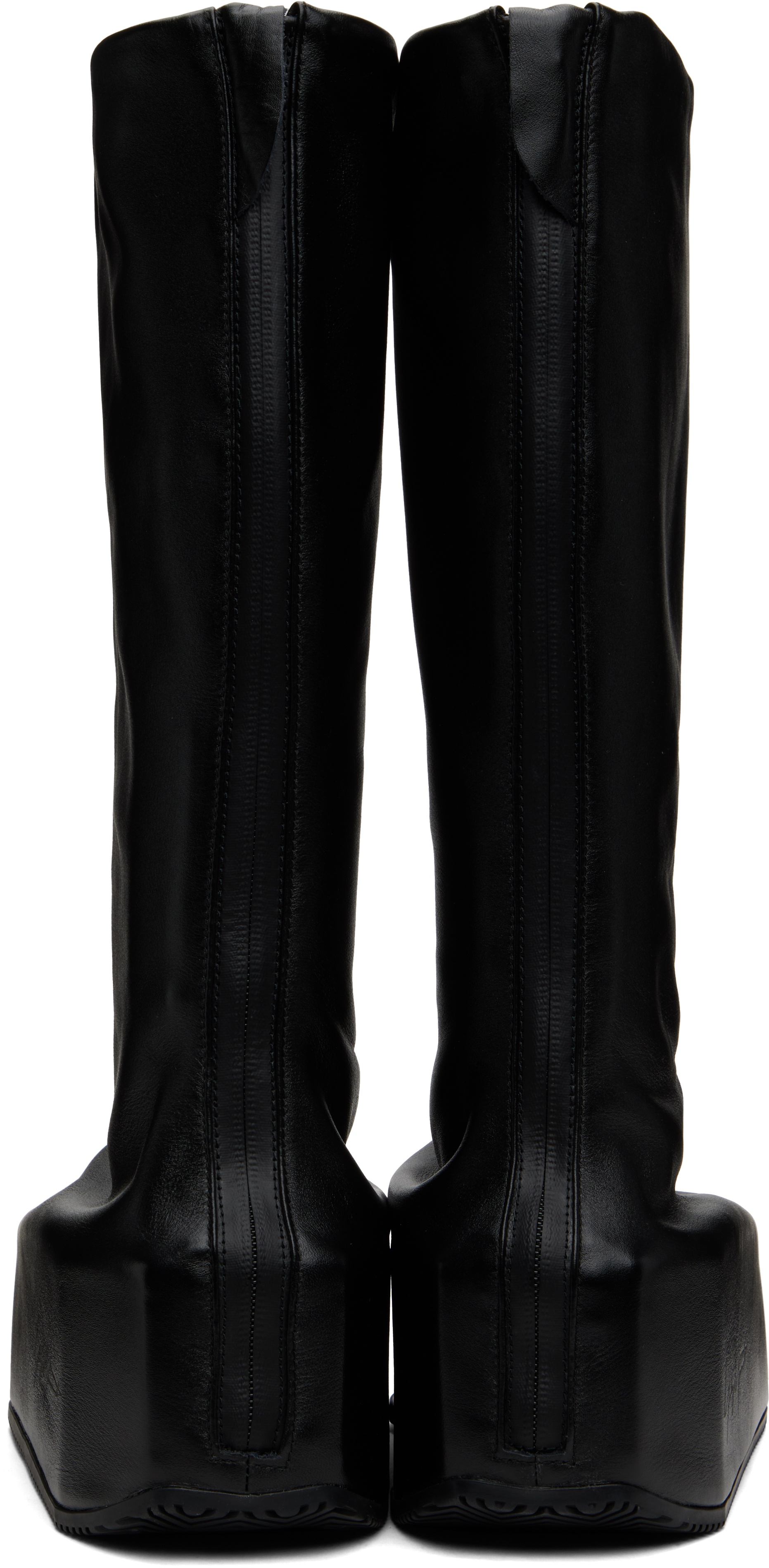 Black Kyasu Overboot Tall Boots - 2