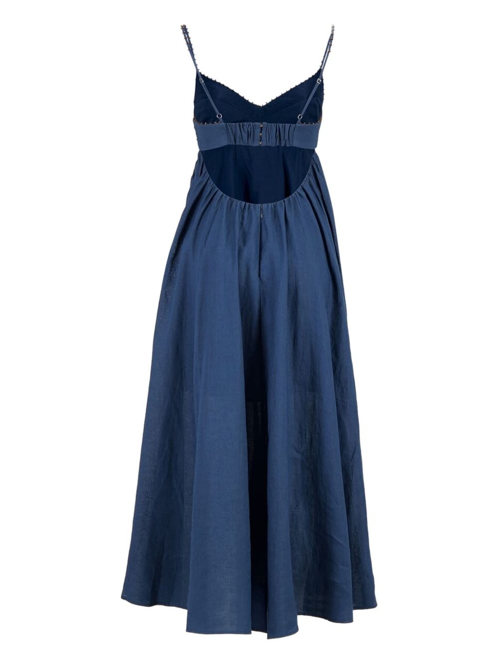 organic linen maxi dress - 2