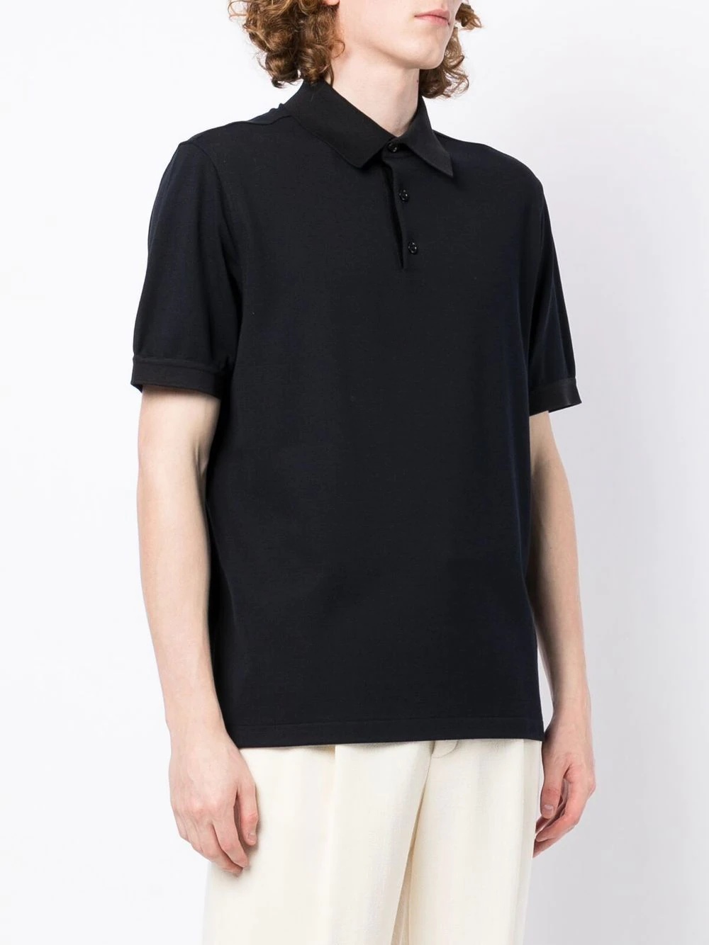 short-sleeved polo shirt - 3