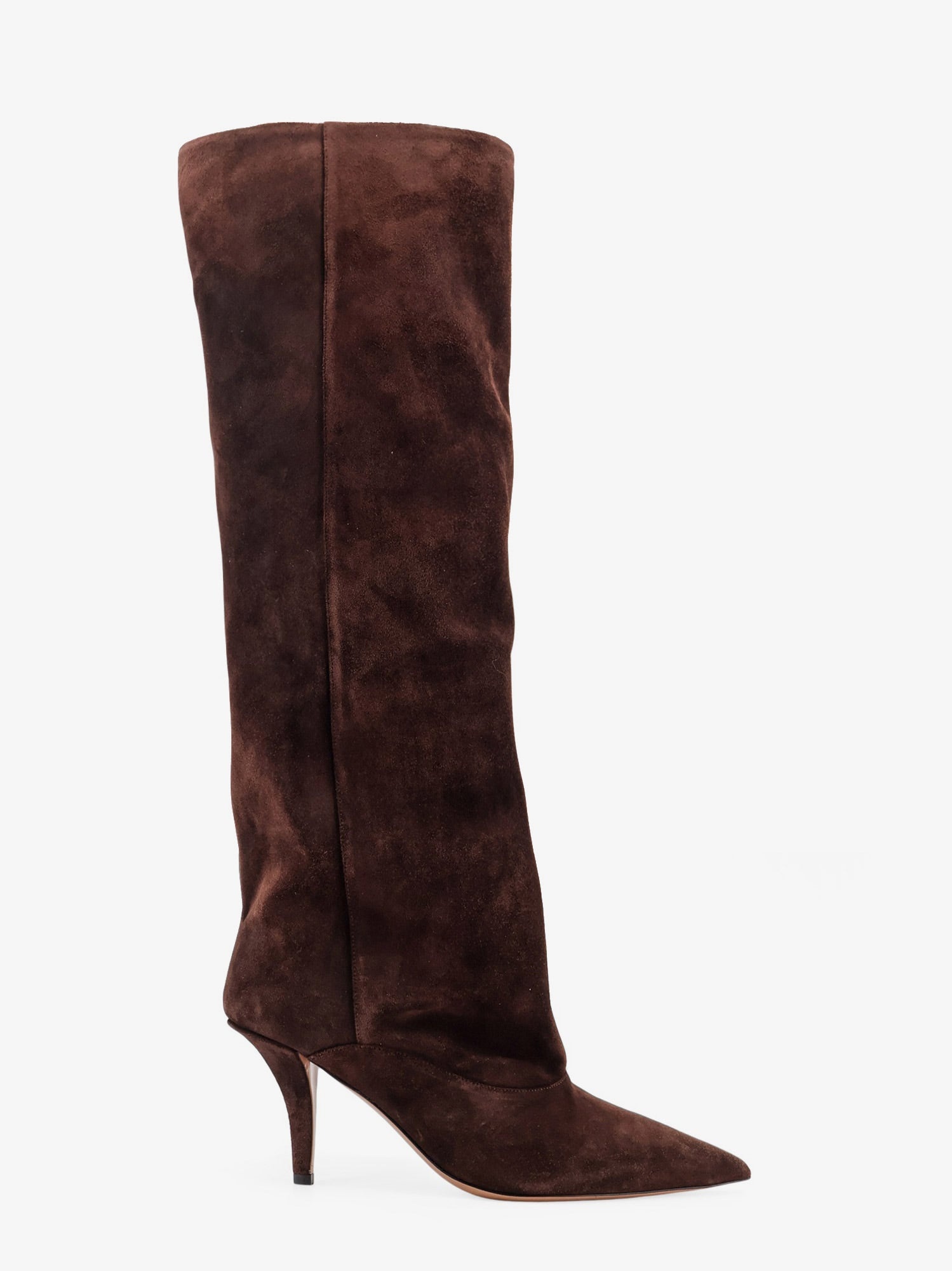 Paris Texas Ines Reverse Suede Boots - 1