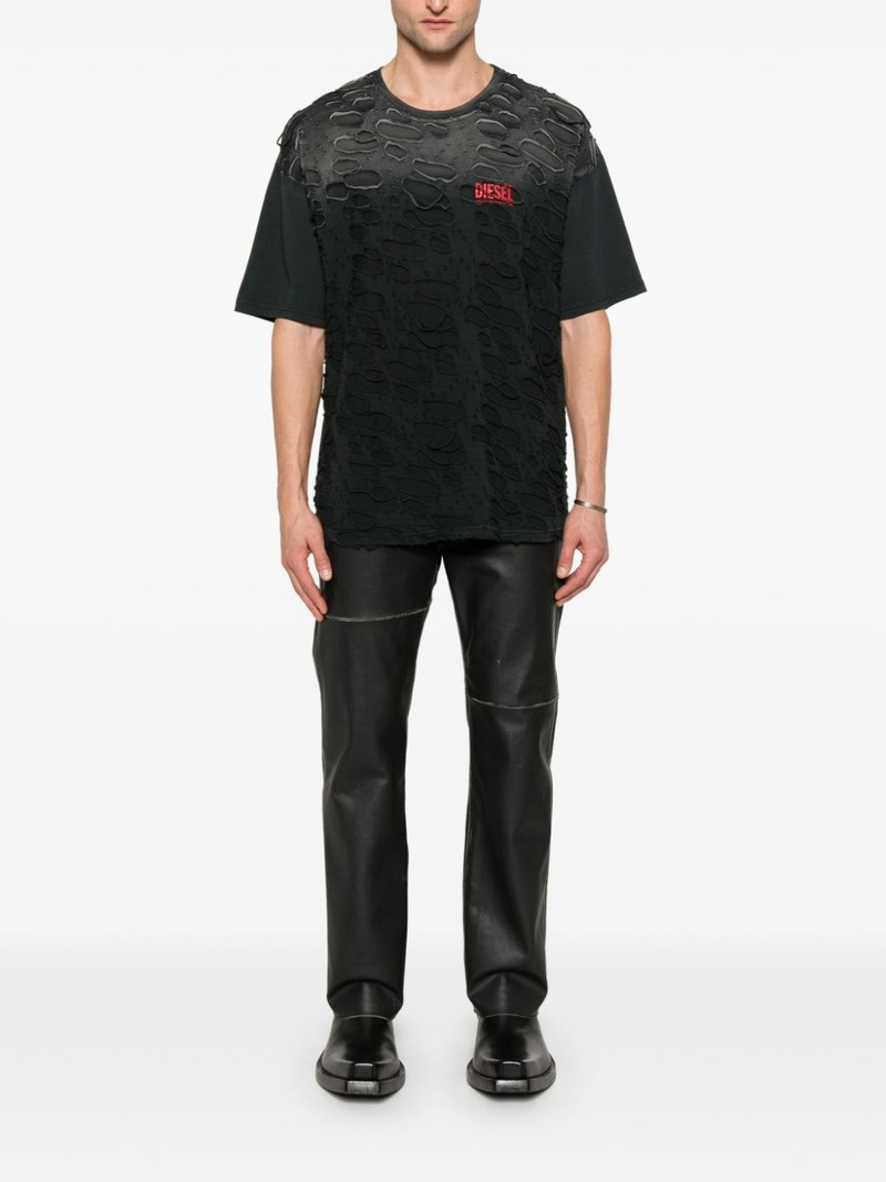 Diesel ripped T-shirt outlook