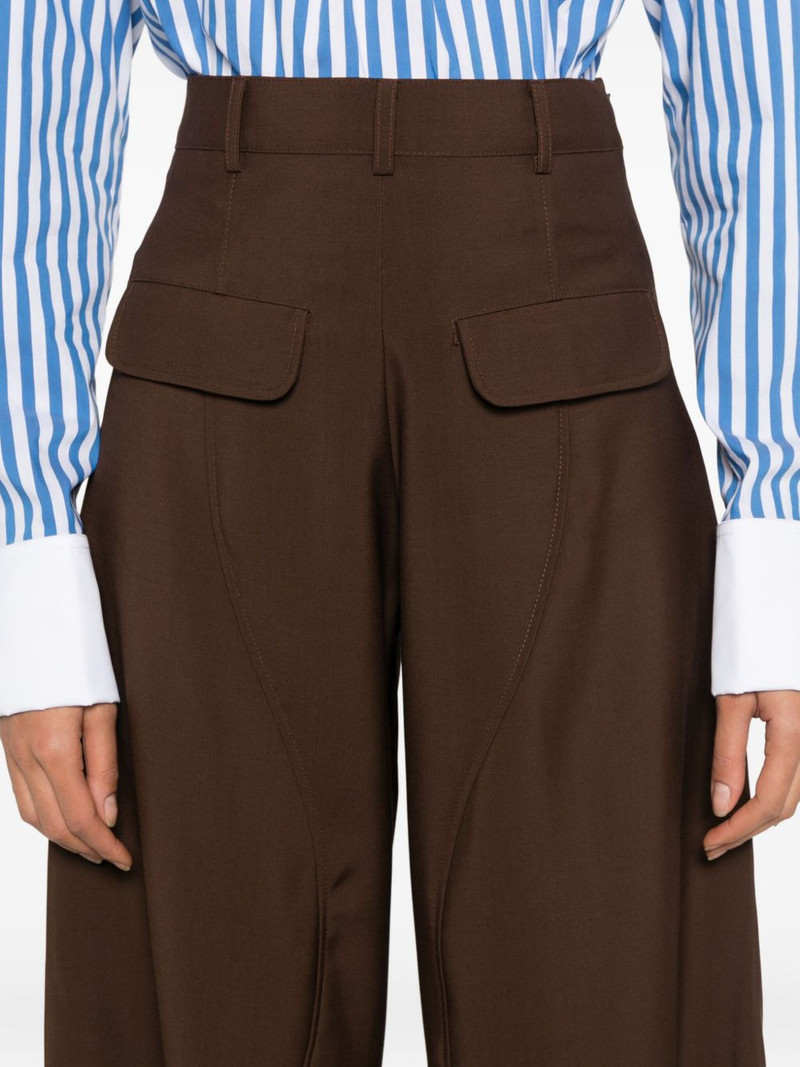panelled pocket trousers 5