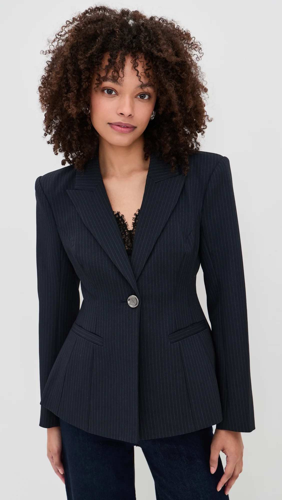 Therese Cinched Waist Blazer - 1