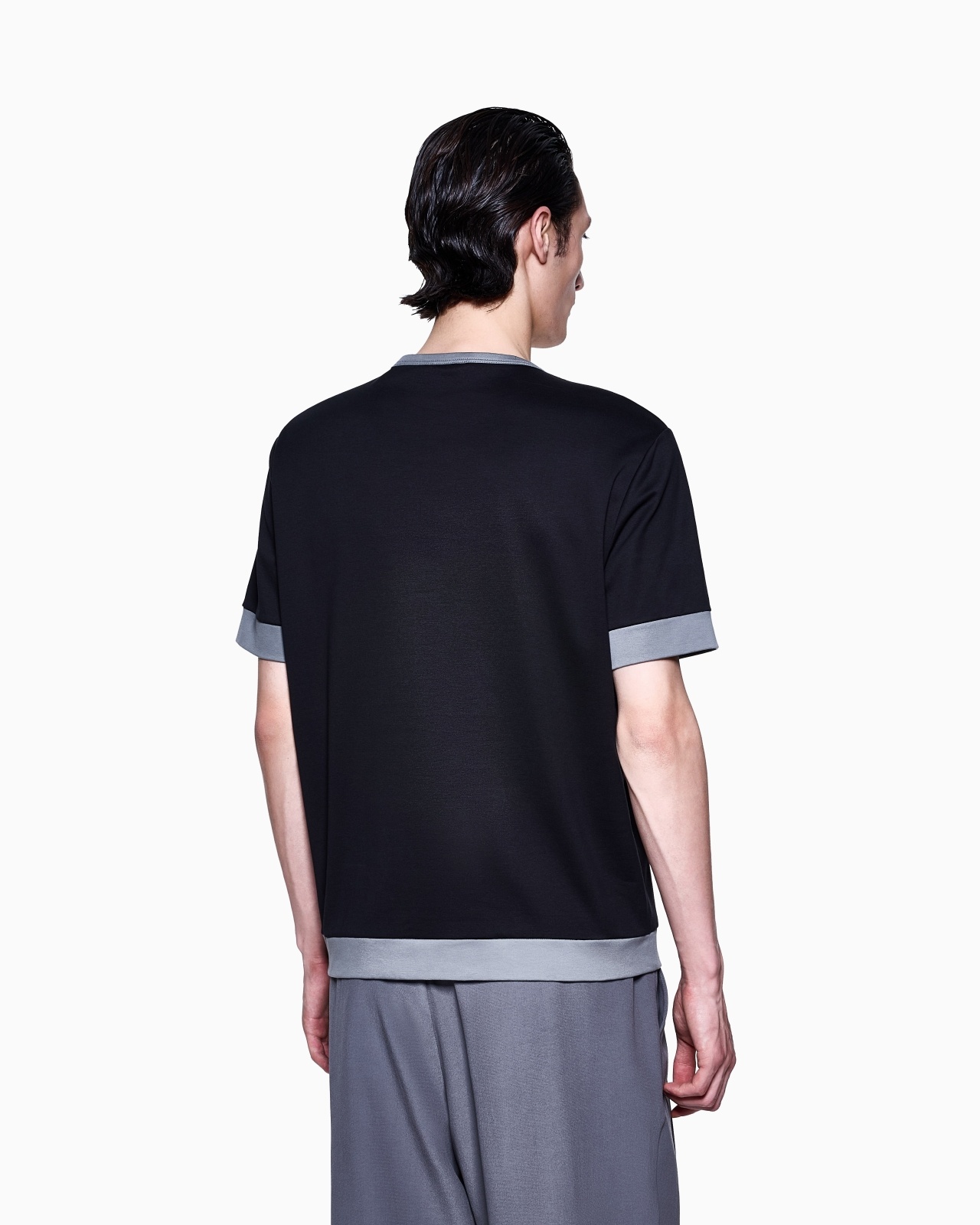 ORGANIC COTTON JERSEY CREW-NECK T-SHIRT - 3