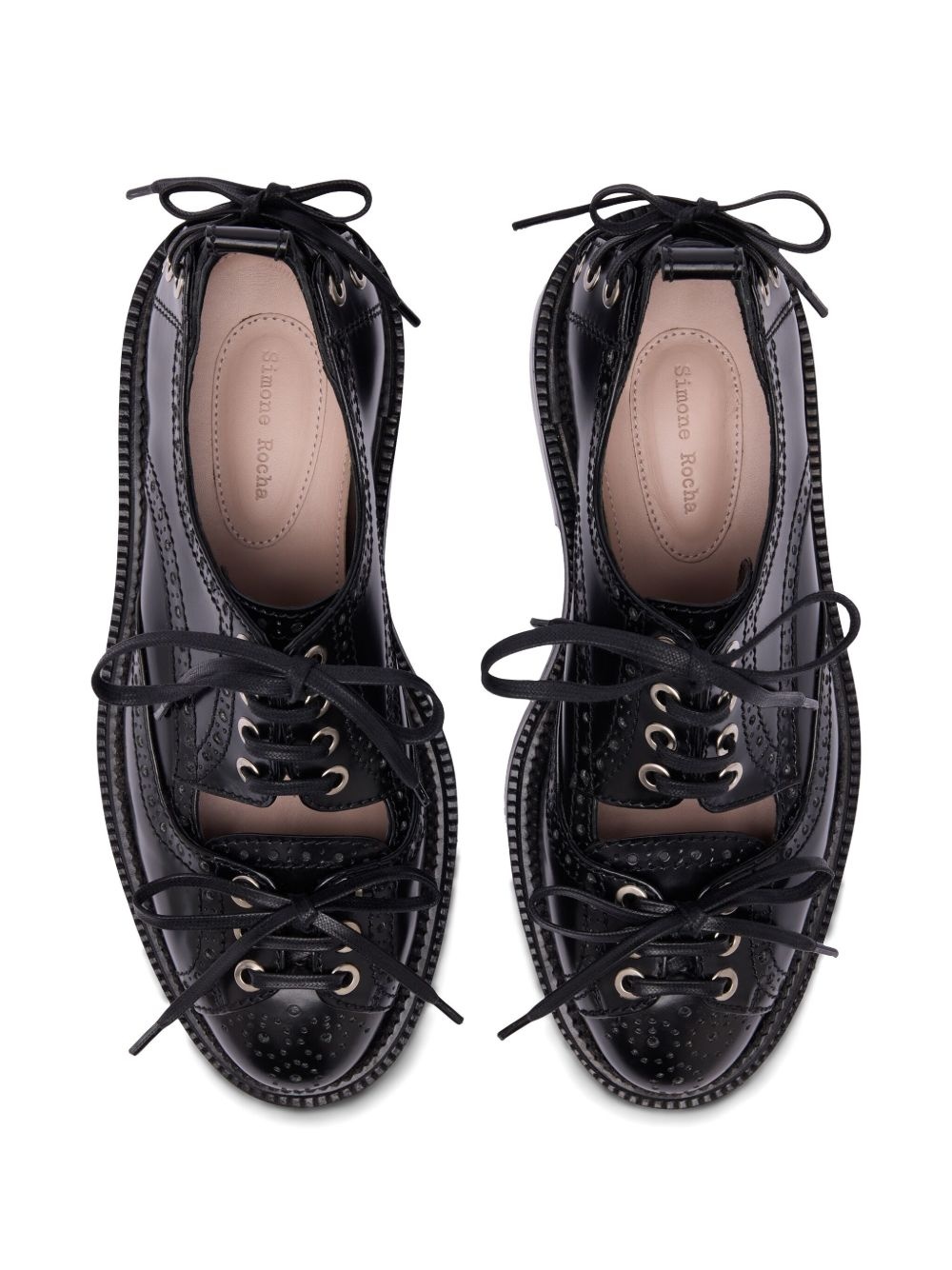 cut-out brogues - 2