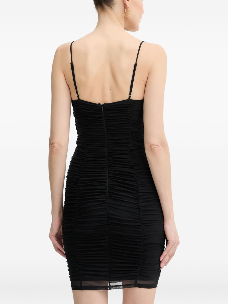 ruched mini dress 3