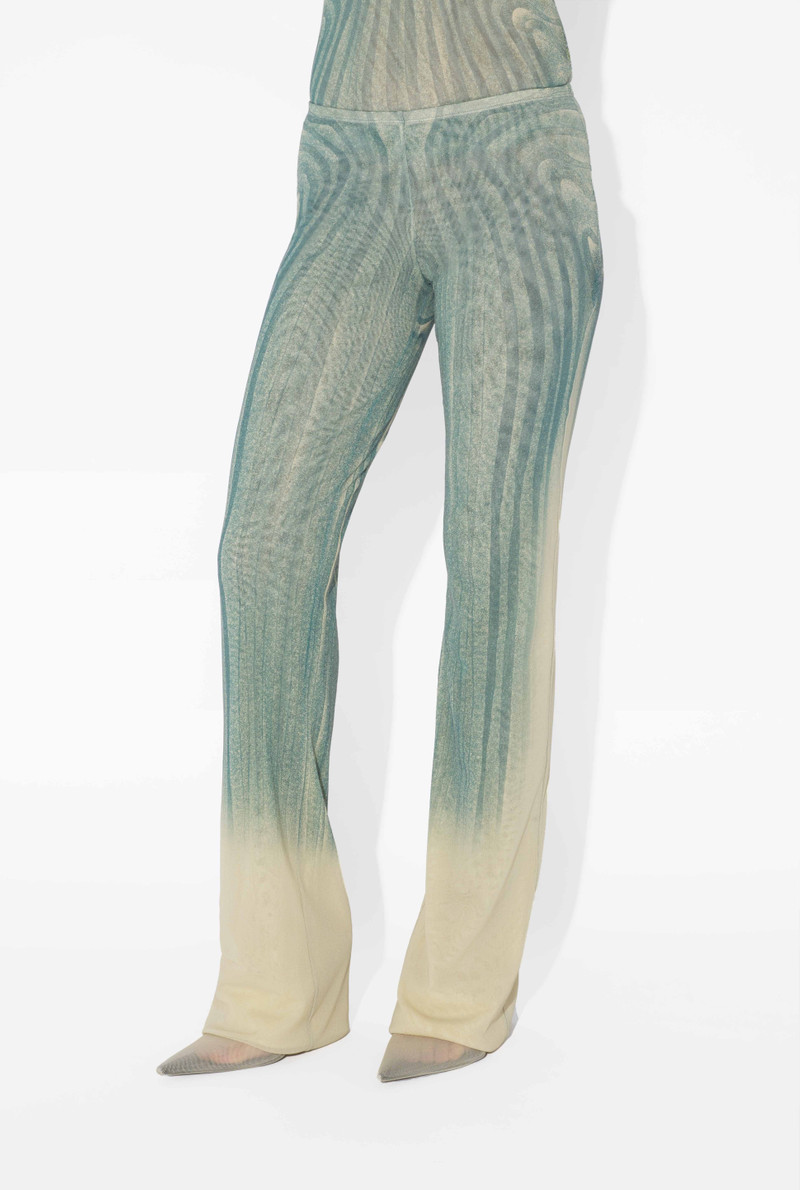 Jean Paul Gaultier THE BLUE “SPIRALE” PANTS outlook