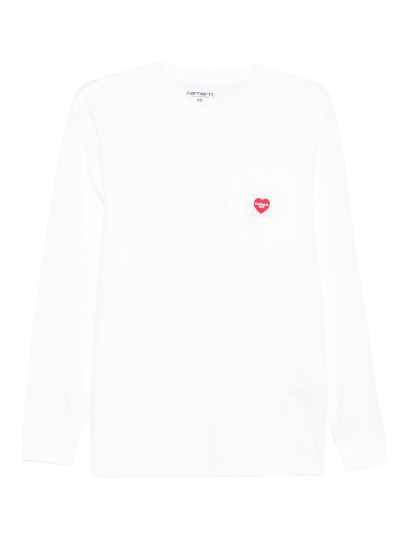 Pocket Heart long-sleeve T-shirt 1