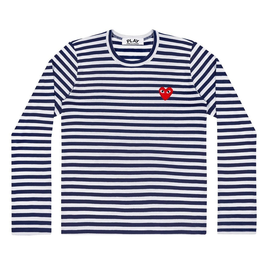 Stripes With Red Emblem Women - 1