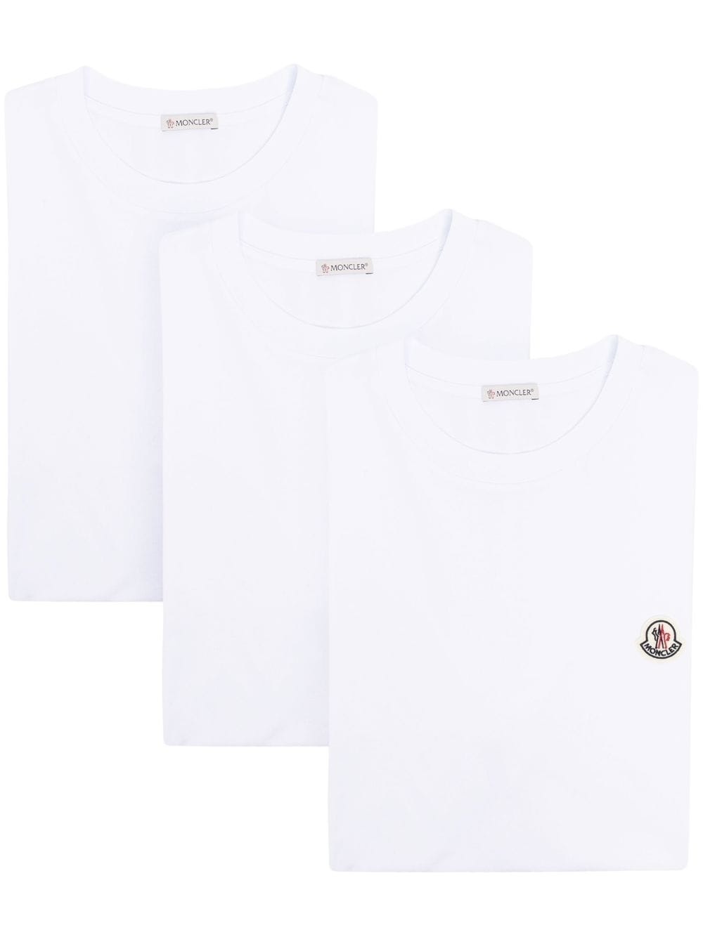 logo-patch short-sleeve T-shirt - 1