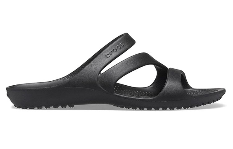 (WMNS) Crocs Kadee Slippers 'Black' 206756-001 - 3