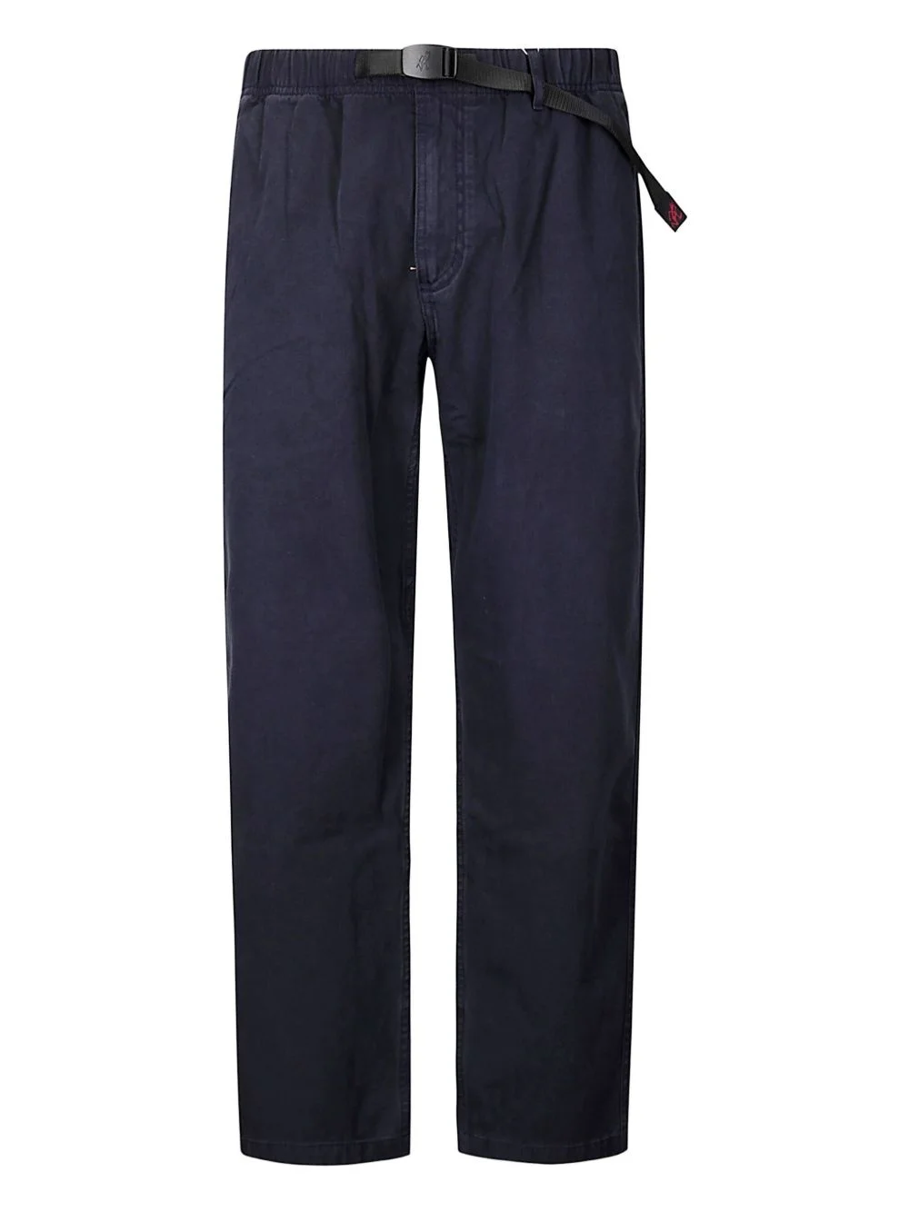 cotton straight-leg trousers - 1