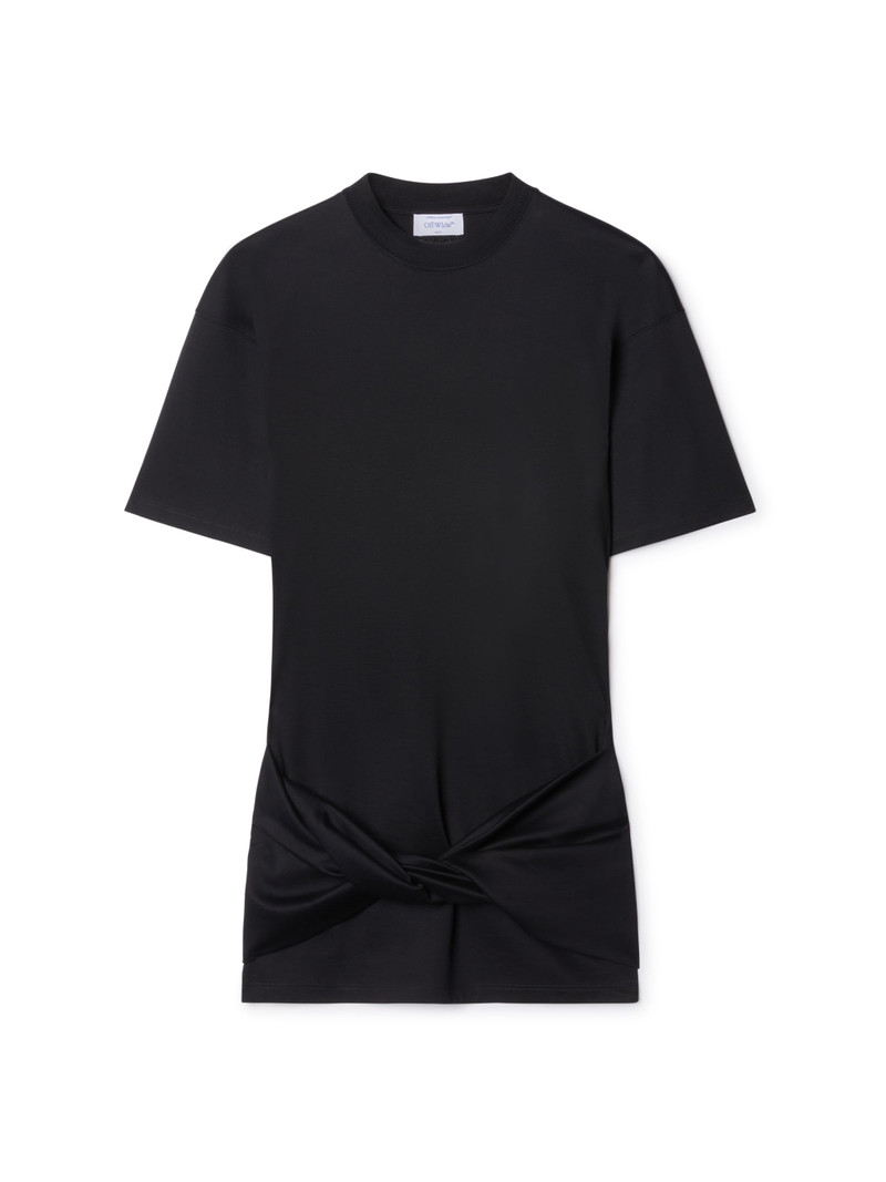 Arrow Twisted T-shirt Dress 1