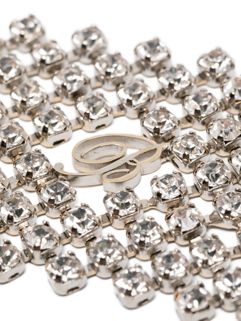 Blumarine rhinestone choker outlook