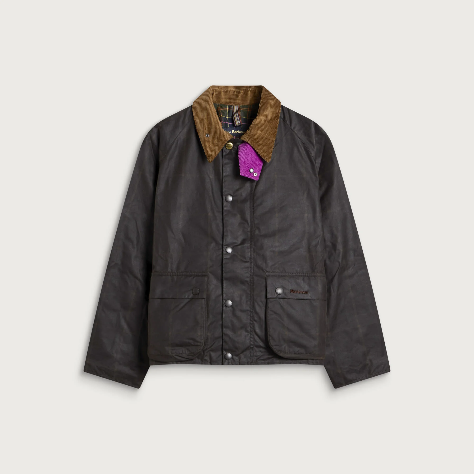 Barbour x Paul Smith Transport Windowpane Wax Jacket - 1