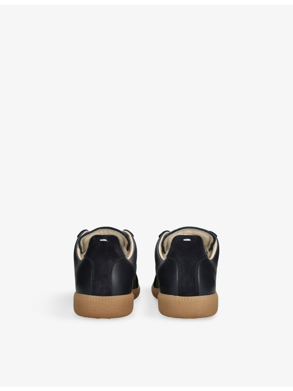 Replica Leather Low-Top Trainers - 4