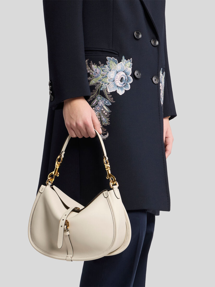 MEDIUM LEATHER PONY BAG - 2