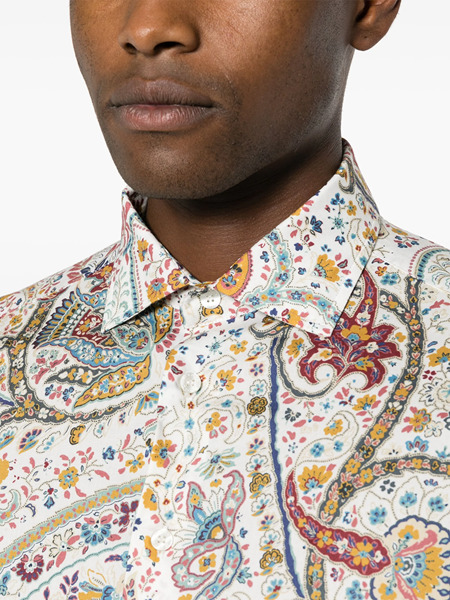 Shirt with paisley print - 5