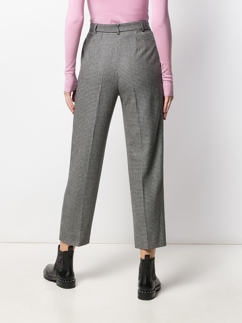 Cheryl houndstooth-print trousers - 4