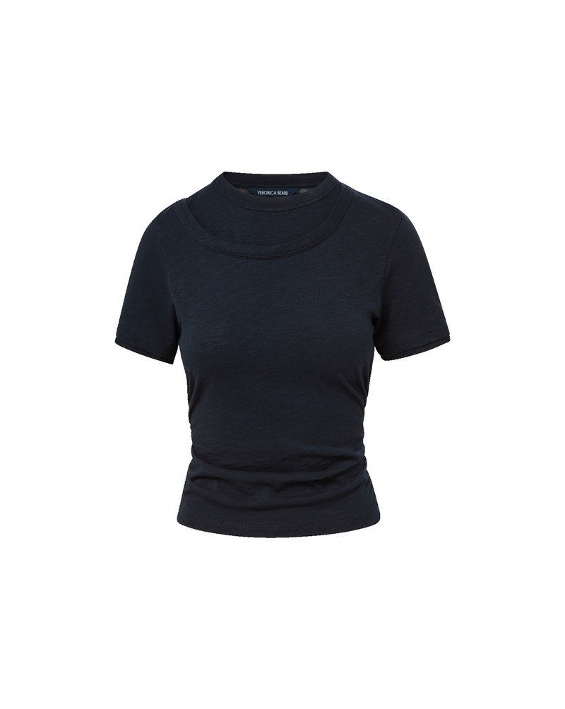 DAMIAN DOUBLE-COLLAR T-SHIRT 1