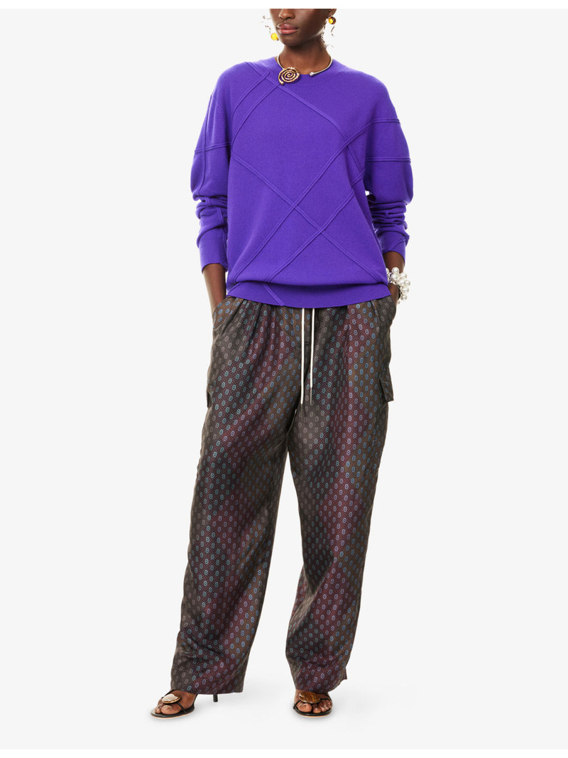 Dries Van Noten Timona Round-Neck Cashmere Jumper outlook