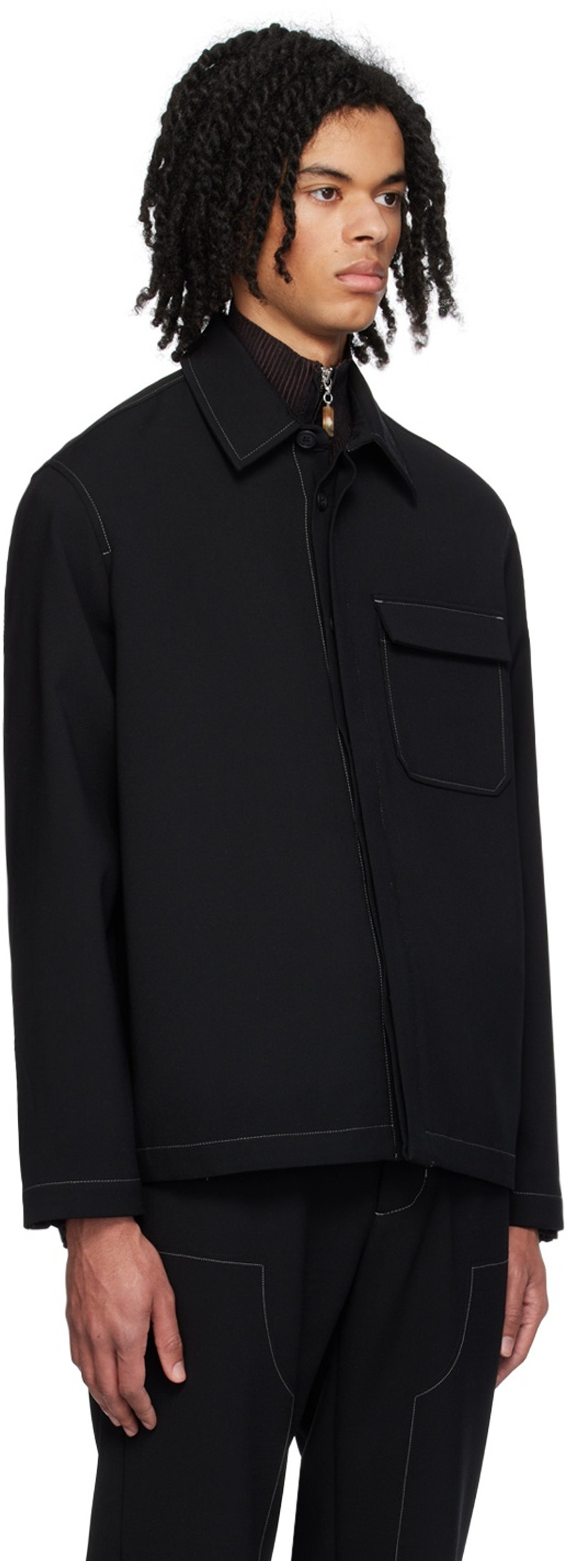 soulland Black Rory Shirt outlook