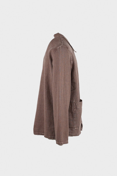 Our Legacy Haven Jacket - Brown Bohemian Sack Weave outlook