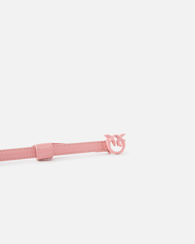 SUPER-THIN COLOUR-BLOCK LOVE BIRDS BELT 1CM 5