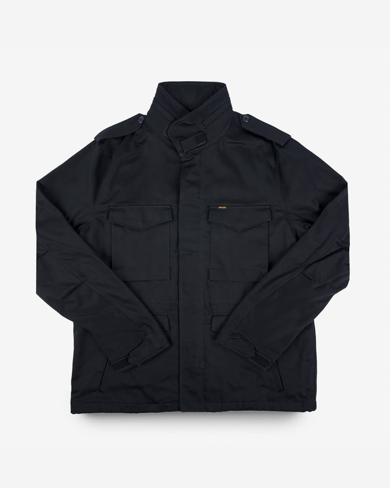 SATEEN M65 FIELD JACKET - BLACK 1