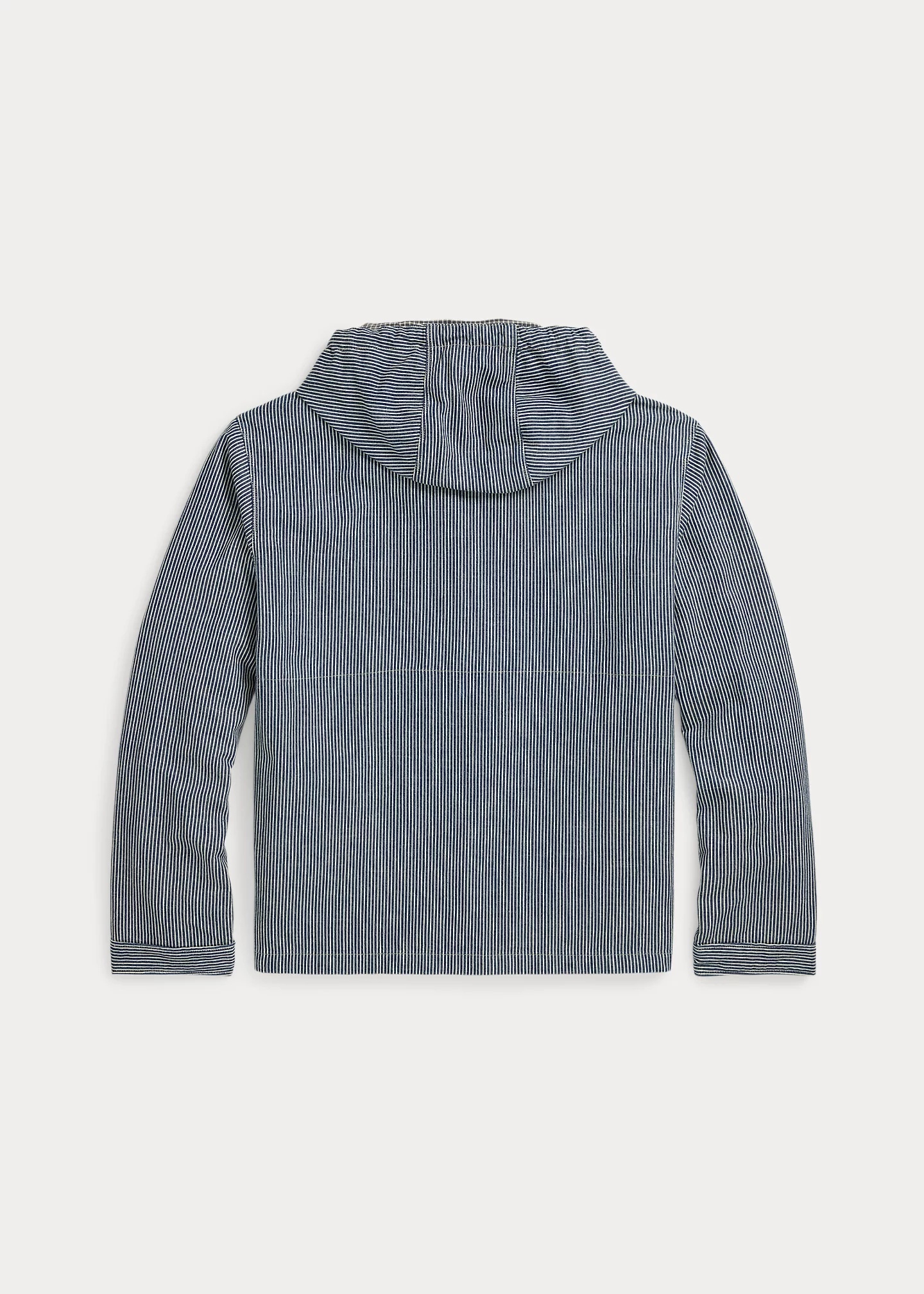 『INDIGO STRIPED TWILL HOODED JACKET』 RRL by Ralph Lauren Indigo Striped Twill Hooded Jacket