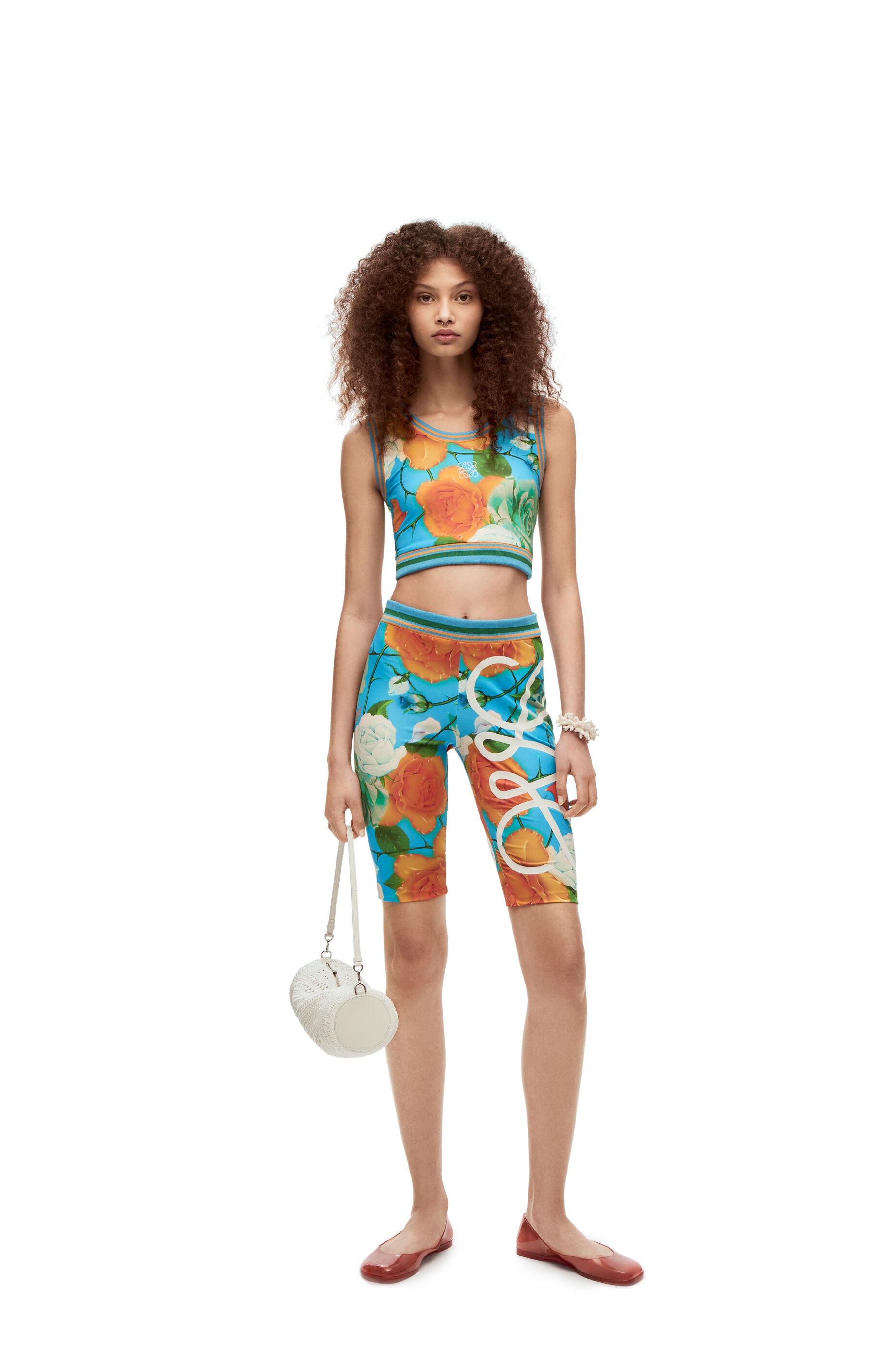 Roses cycling shorts in technical jersey - 2