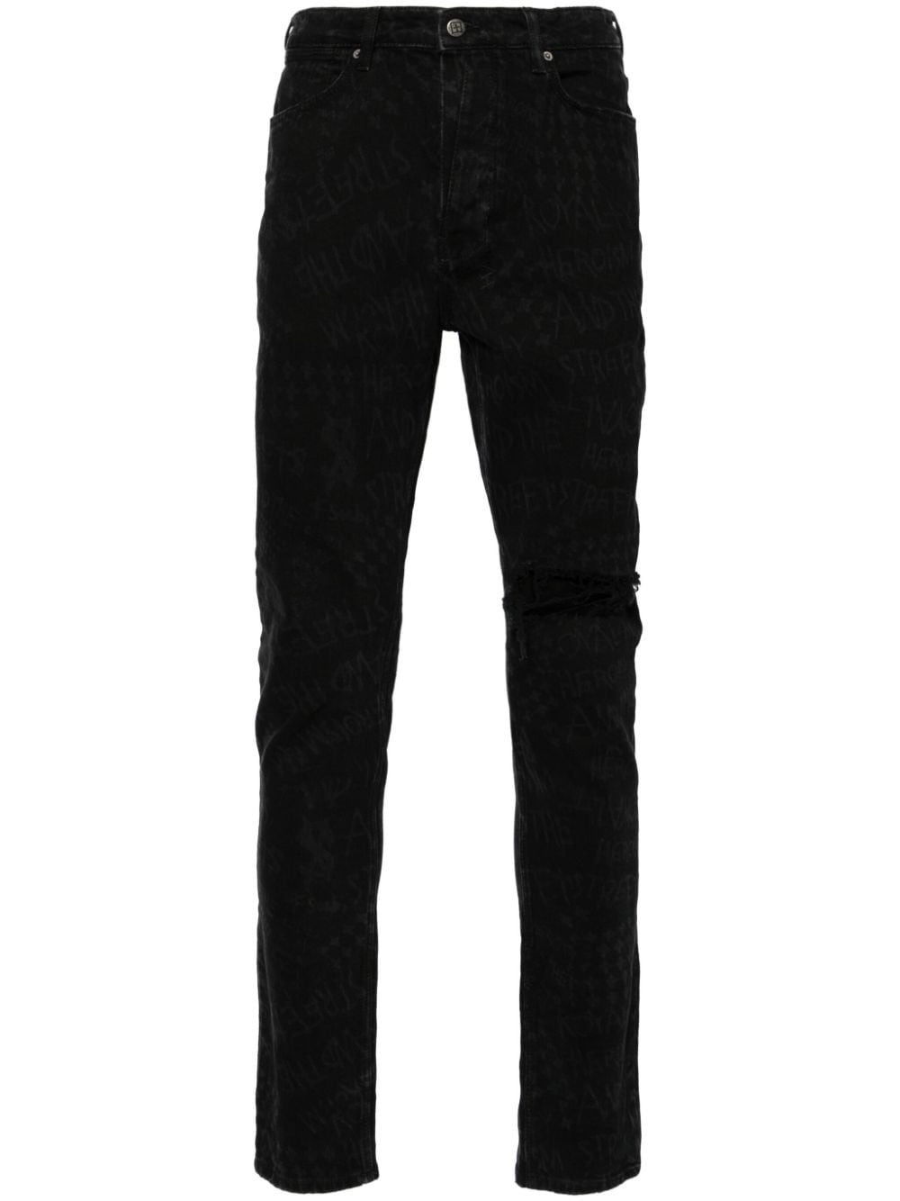 Van Winkle Heroism mid-rise skinny jeans - 1