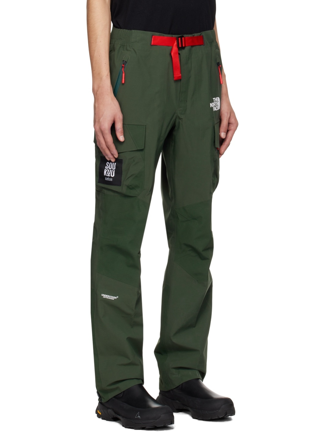 Green The North Face Edition Geodesic Cargo Pants - 2