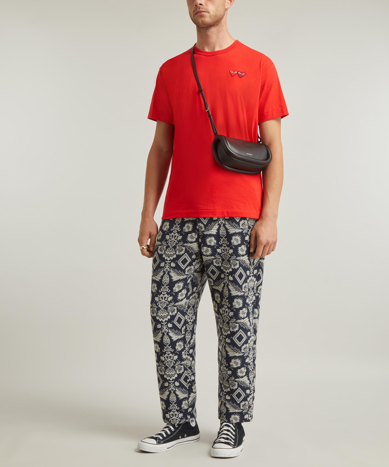 Comme des Garçons PLAY Double Heart Logo T-Shirt outlook