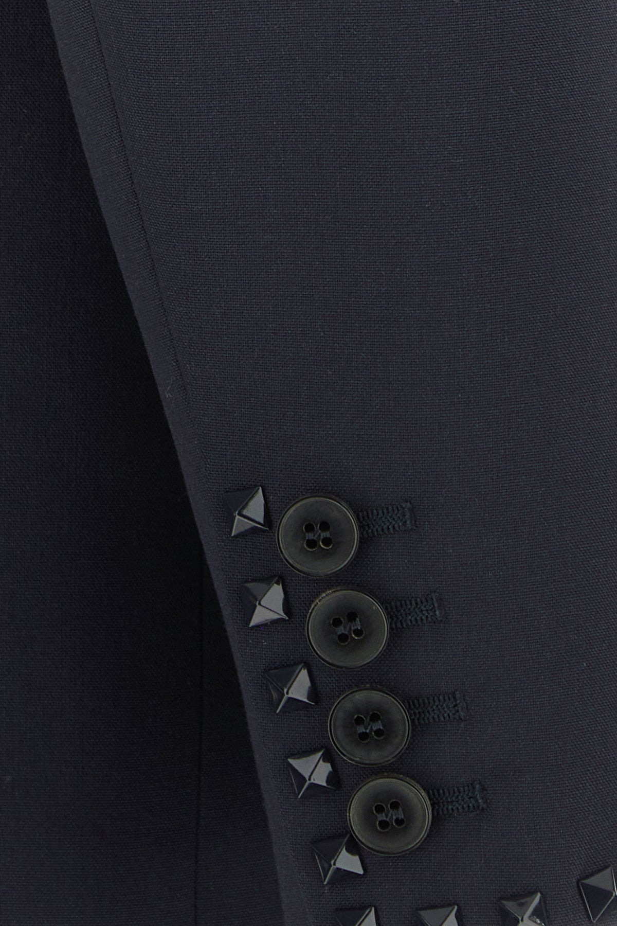 Midnight blue wool blazer - 5