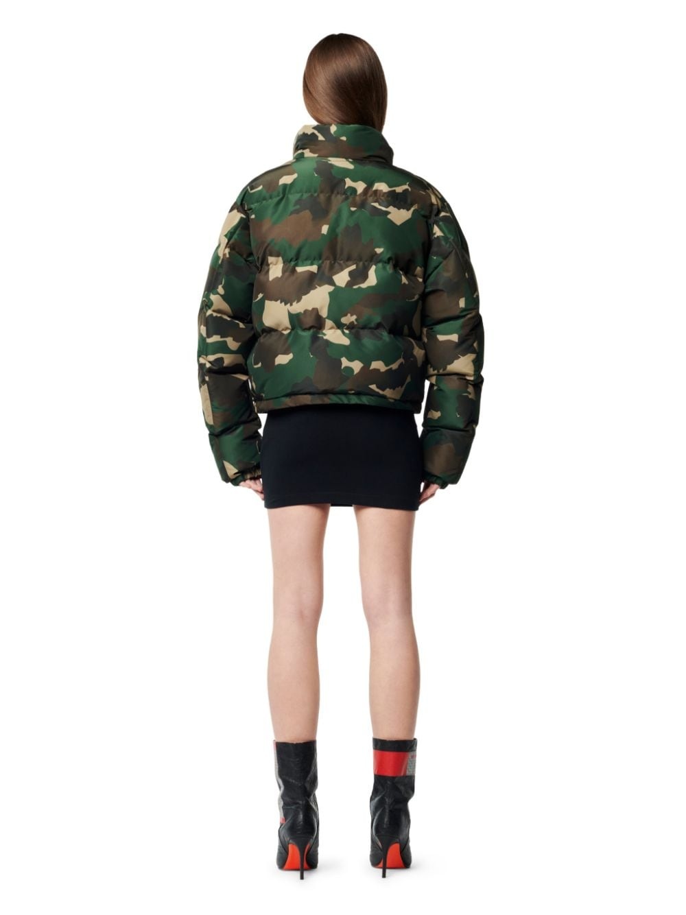 NYLON CAMO PUFFER - 4