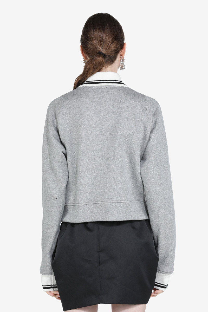 N°21 CONTRAST-COLLAR COTTON JACKET outlook