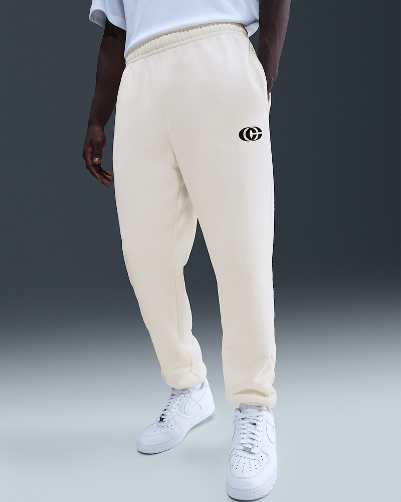 Nike Caitlin Clark Nike Fleece Cuffed Basketball Pants outlook