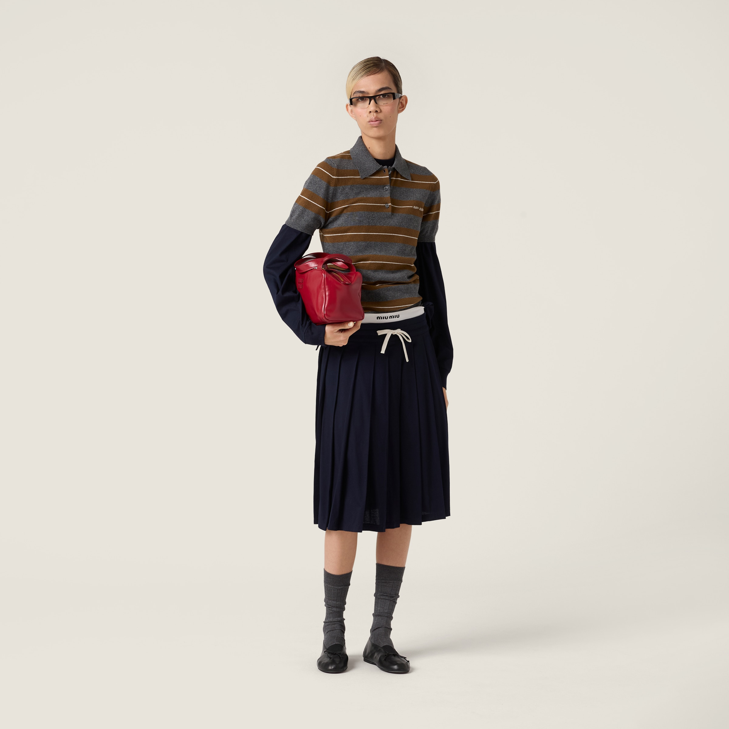 Cashmere polo shirt - 2