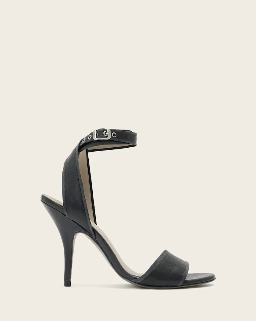VERA LEATHER HEELS - 1