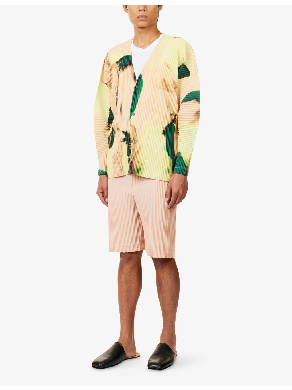Agate Graphic-Pattern Woven Cardigan - 2