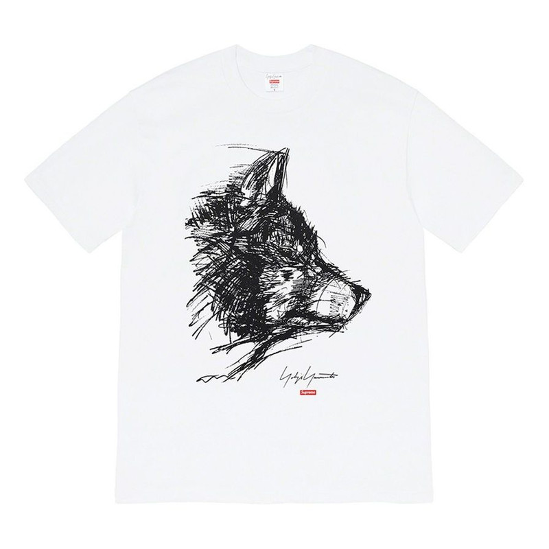 Supreme FW20 Week 4 x Yohji Yamamoto Tee 'Black White' SUP-FW20-096 - 1