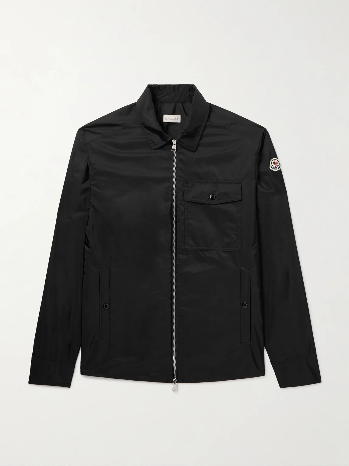Logo-Appliquéd Nylon Overshirt - 1