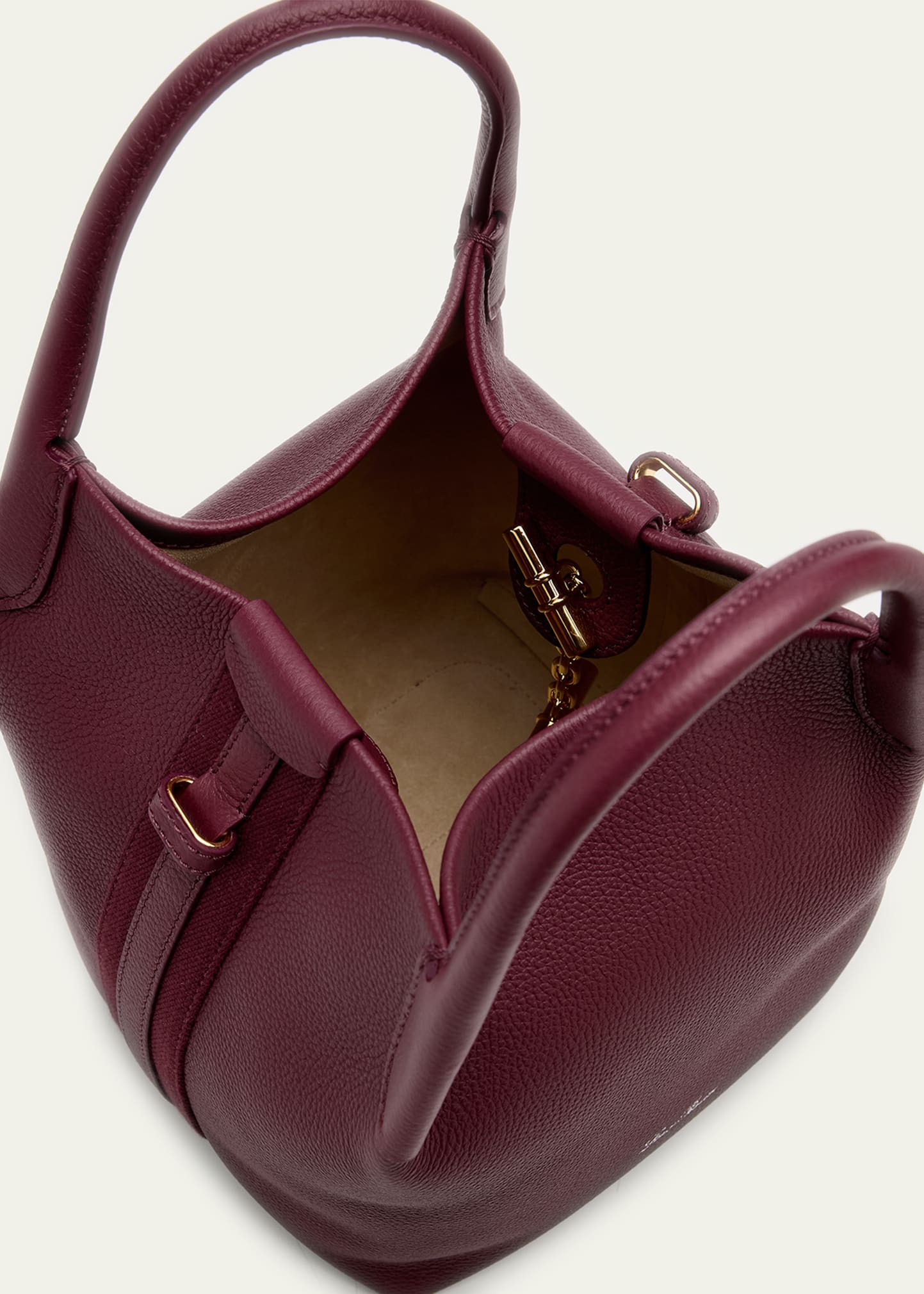 Bale Small Leather Top-Handle Bag - 4