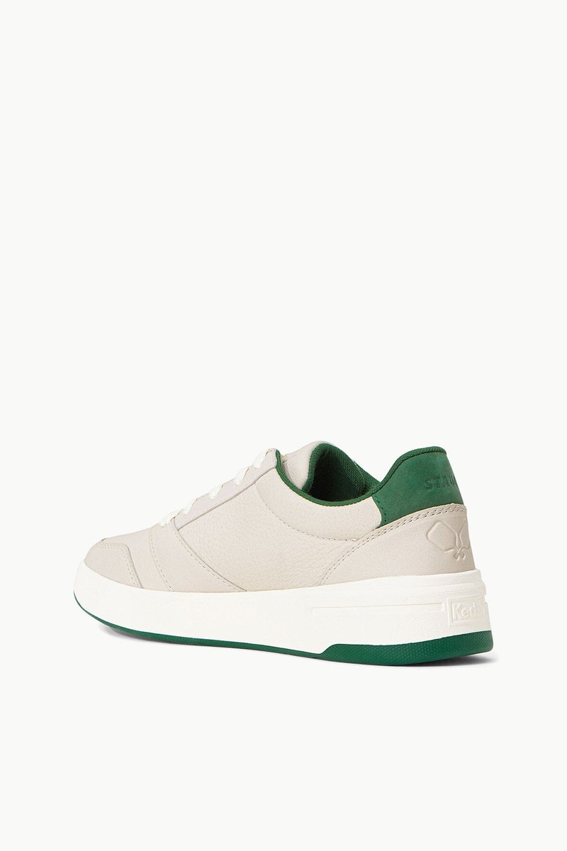 KEDS x STAUD THE COURT SNEAKER CREAM GREEN 6