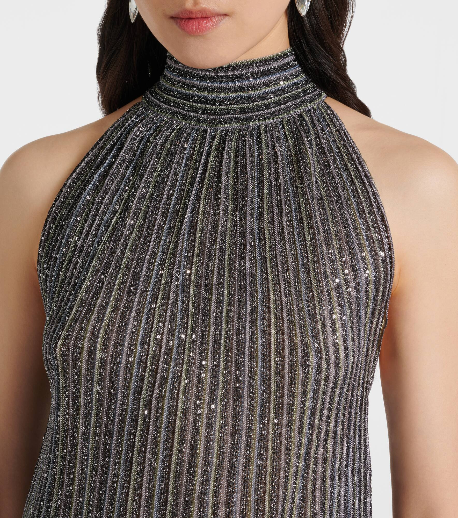 Sequined Lurex® tank top - 4