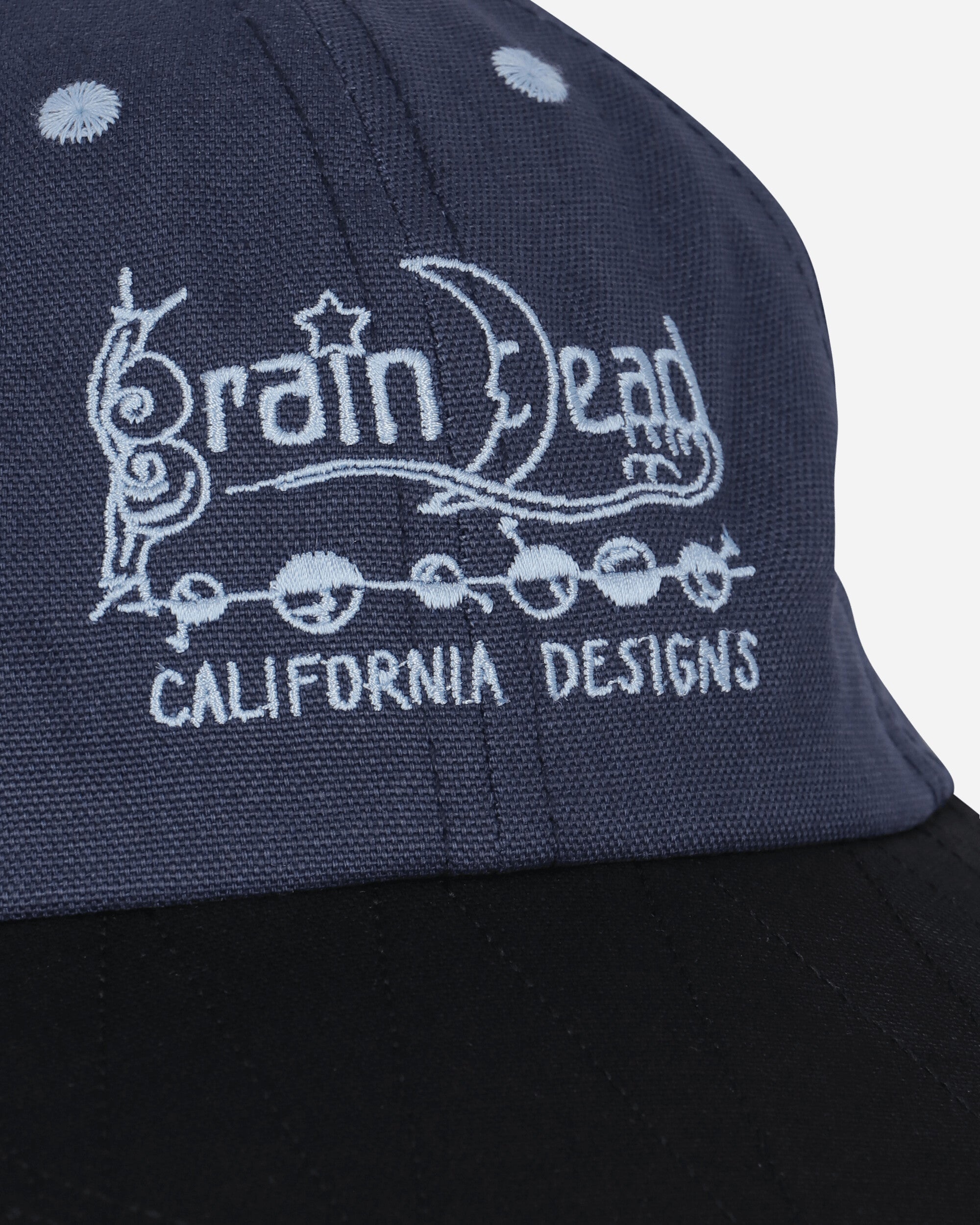 California Designs Long Brim Hat Navy - 6
