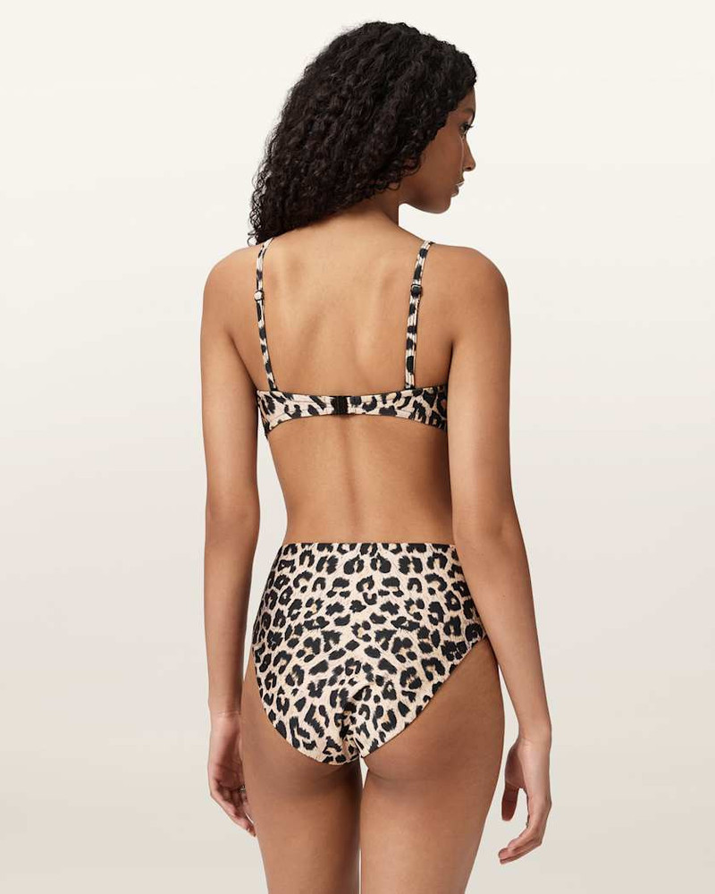 COURT STRAPLESS ANIMAL PRINT BIKINI TOP 3